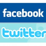Logos Facebook y twitter